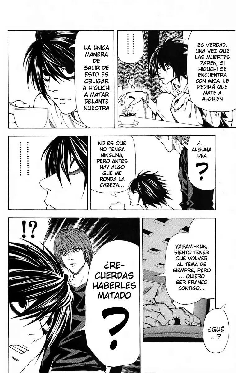 Death Note capítulo 49, página 12