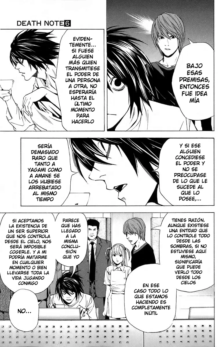 Death Note capítulo 49, página 15