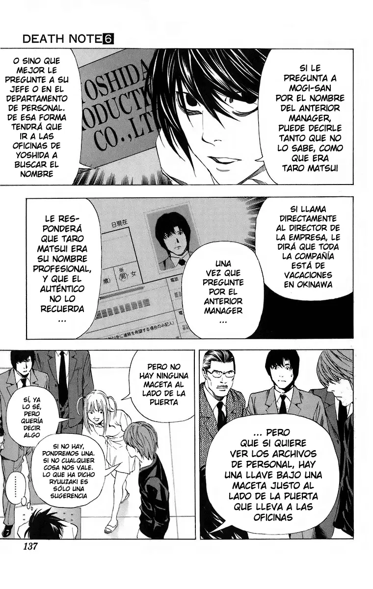 Death Note capítulo 49, página 21