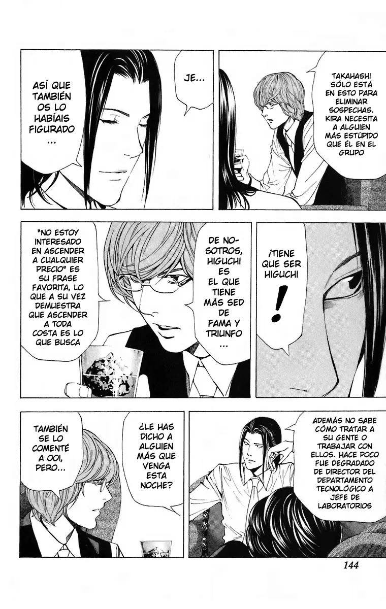 Death Note capítulo 50, página 4