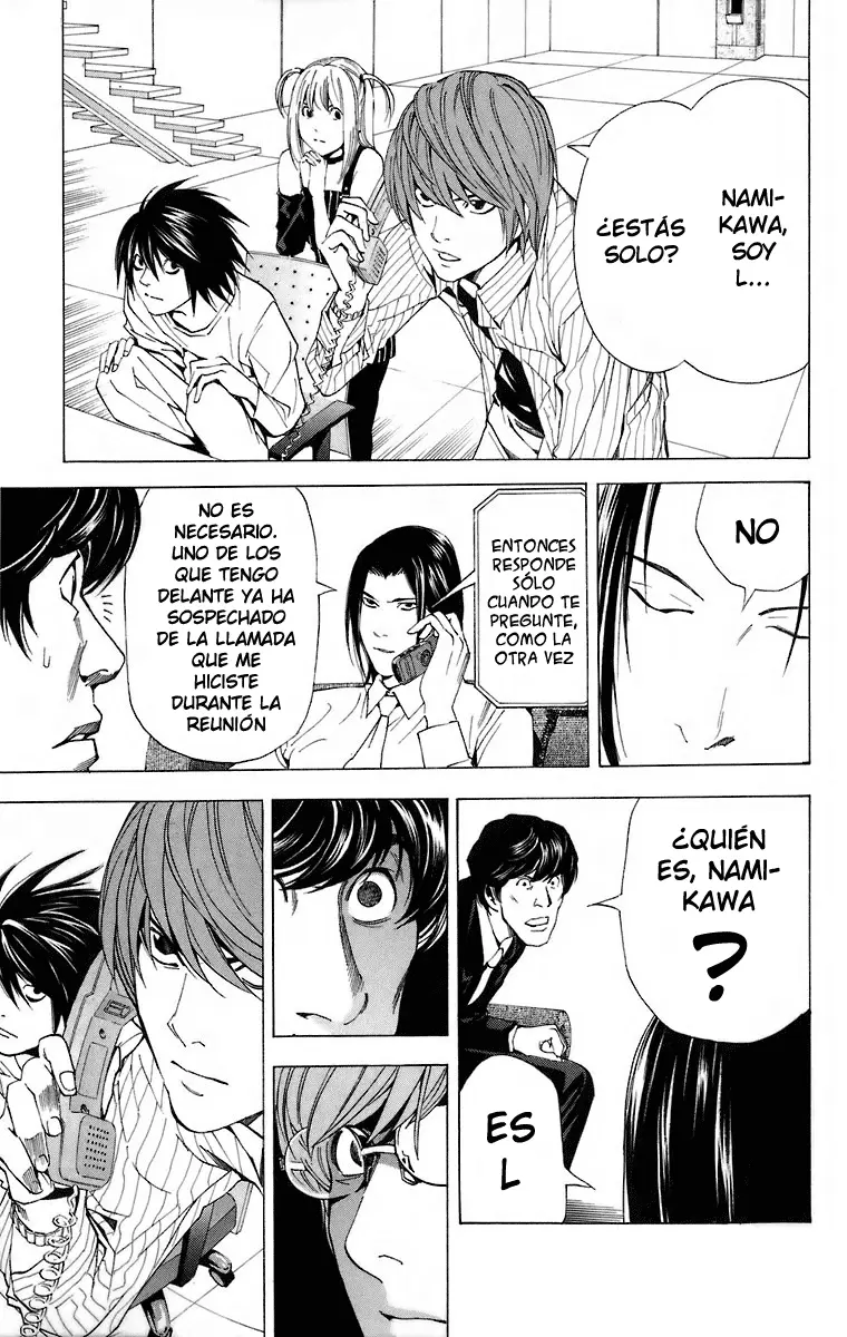Death Note capítulo 50, página 7