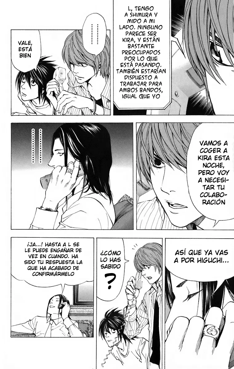 Death Note capítulo 50, página 8