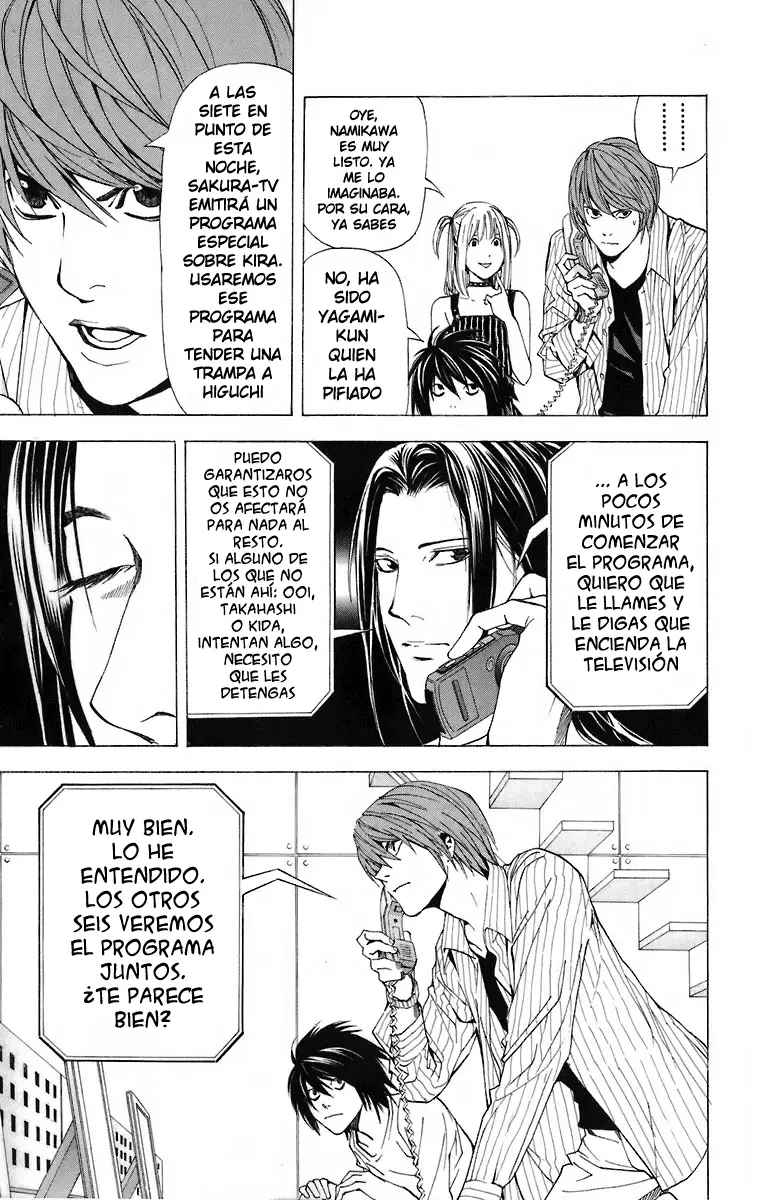 Death Note capítulo 50, página 9
