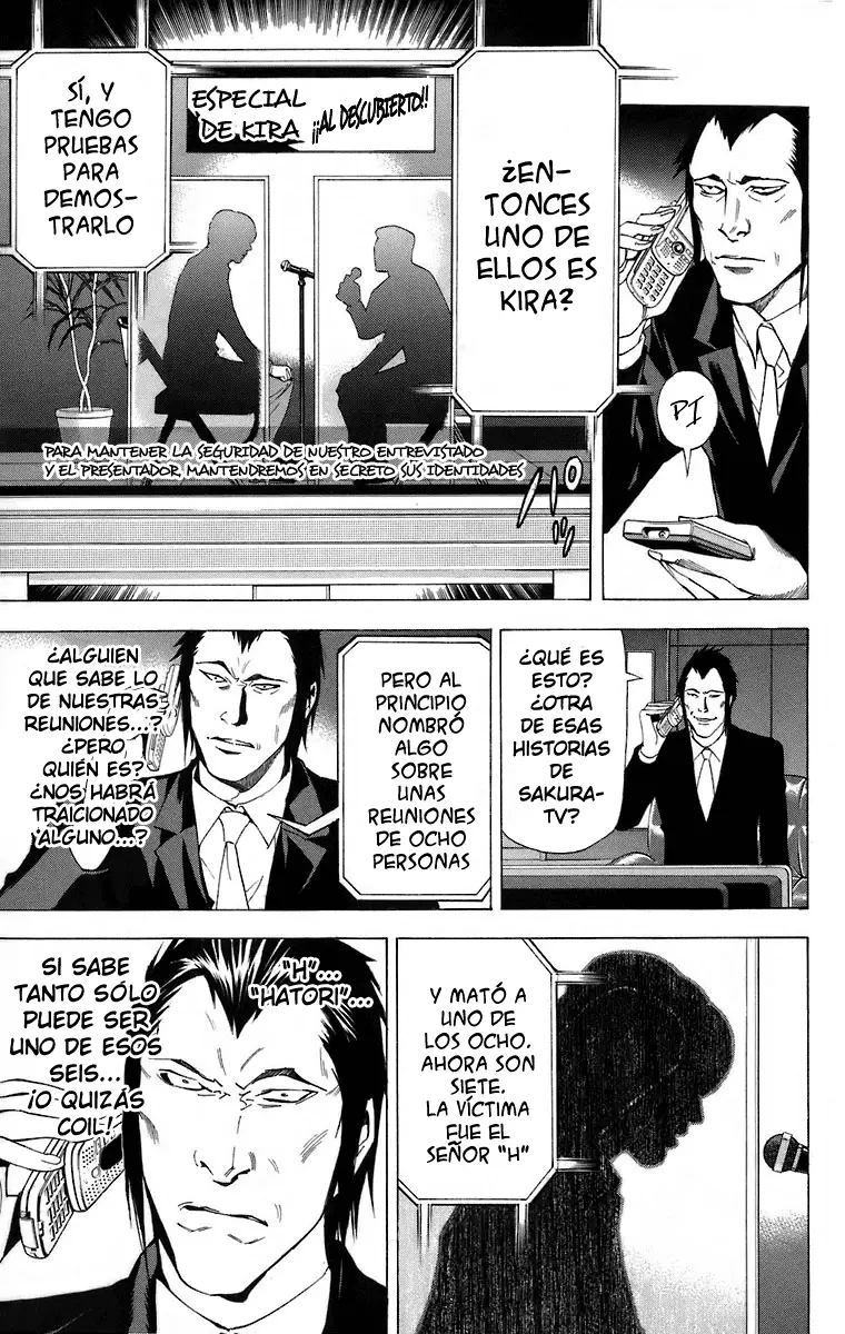 Death Note capítulo 50, página 13