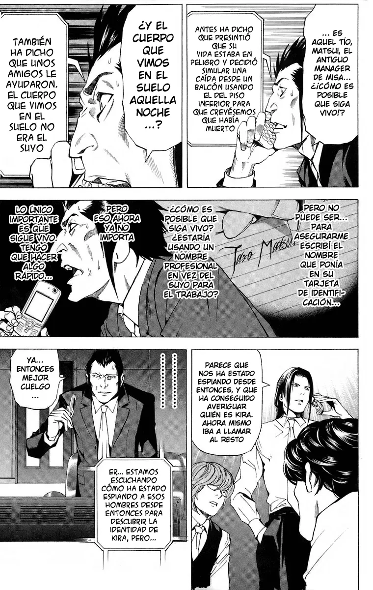 Death Note capítulo 50, página 15