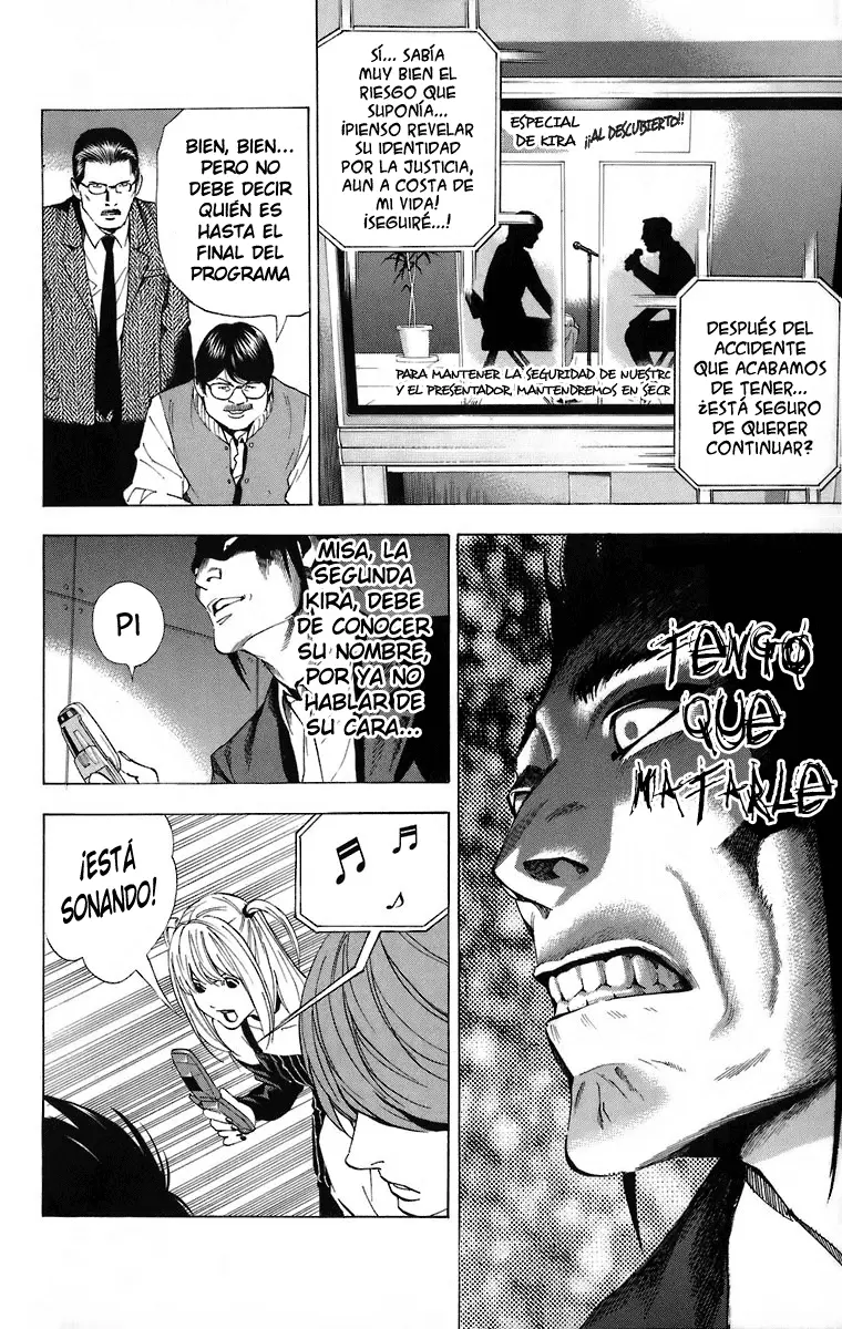 Death Note capítulo 50, página 16