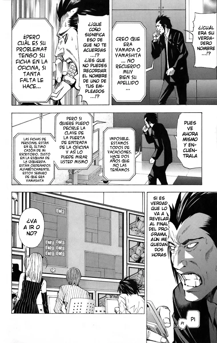 Death Note capítulo 50, página 20