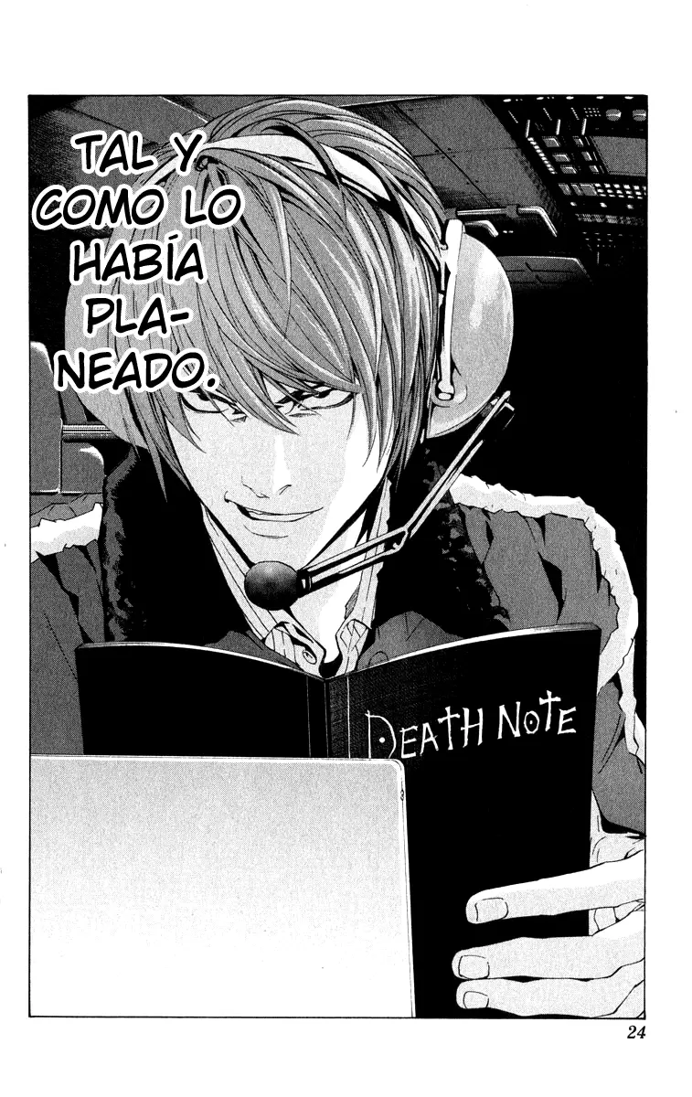 Death Note capítulo 53, página 23