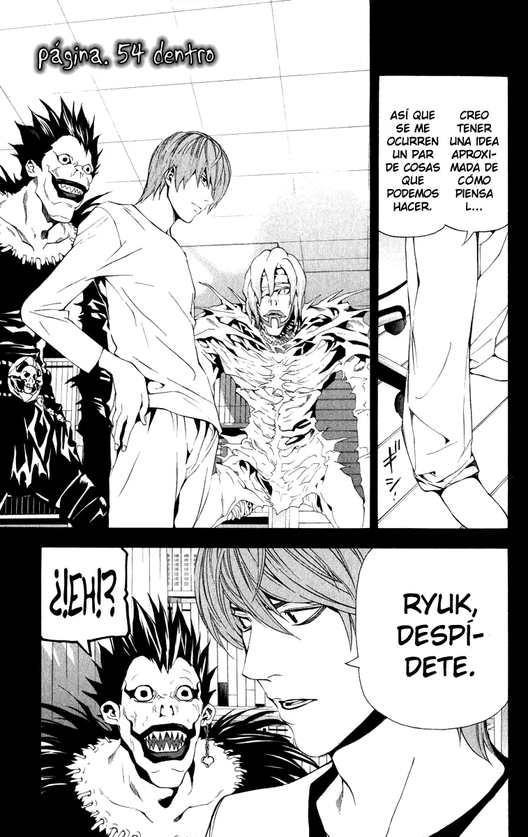 Death Note capítulo 54, página 1