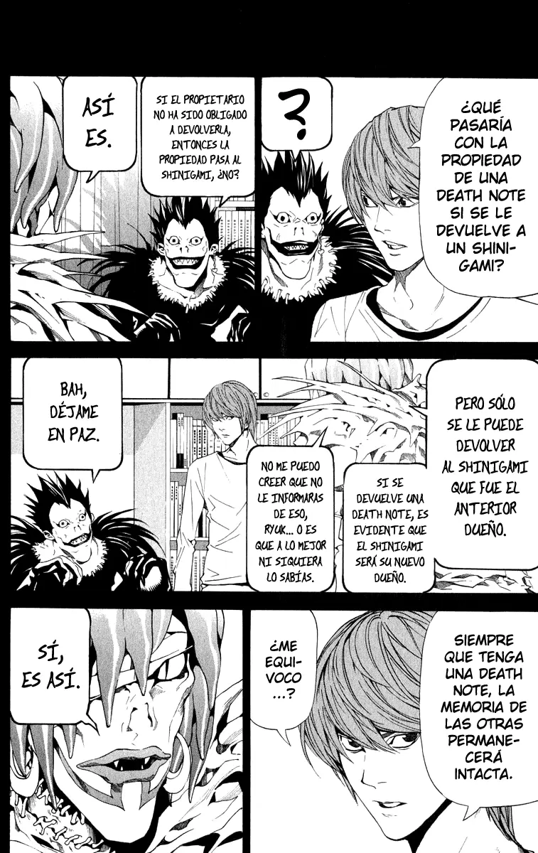 Death Note capítulo 54, página 2