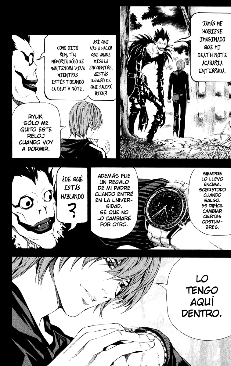 Death Note capítulo 54, página 12
