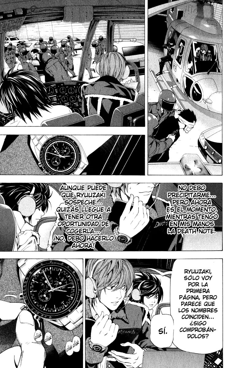 Death Note capítulo 54, página 15