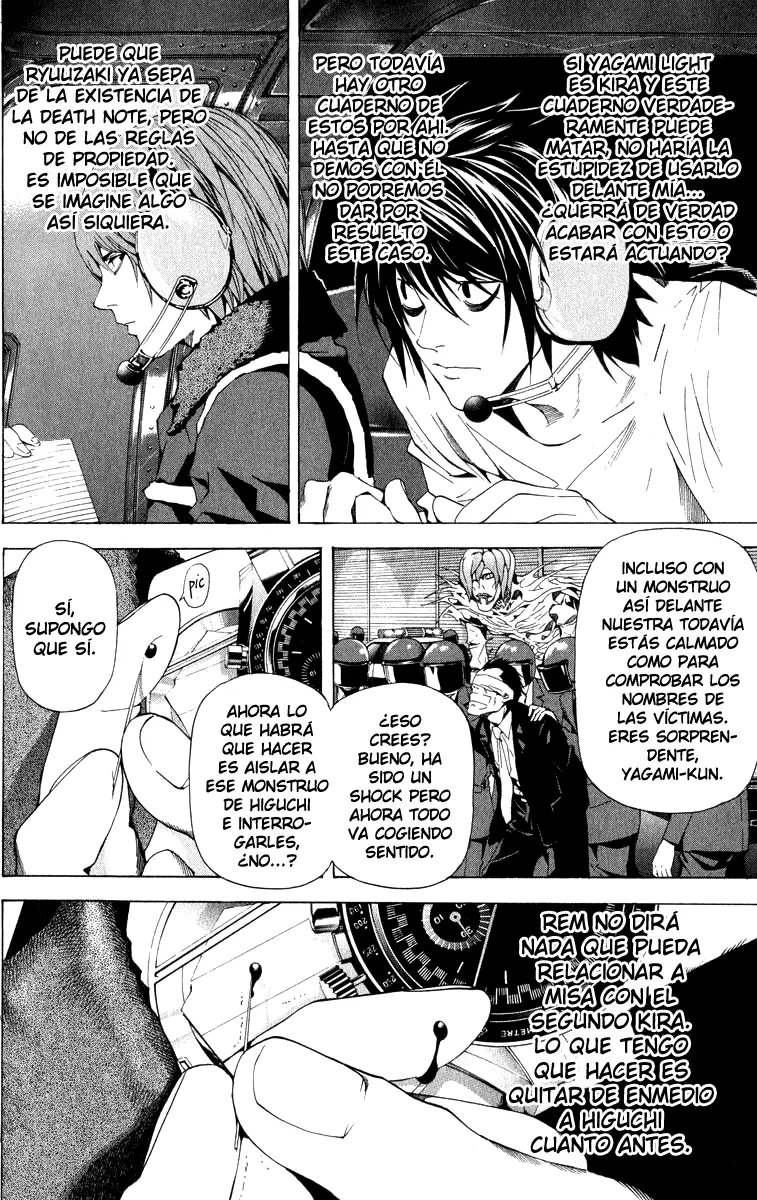Death Note capítulo 54, página 16