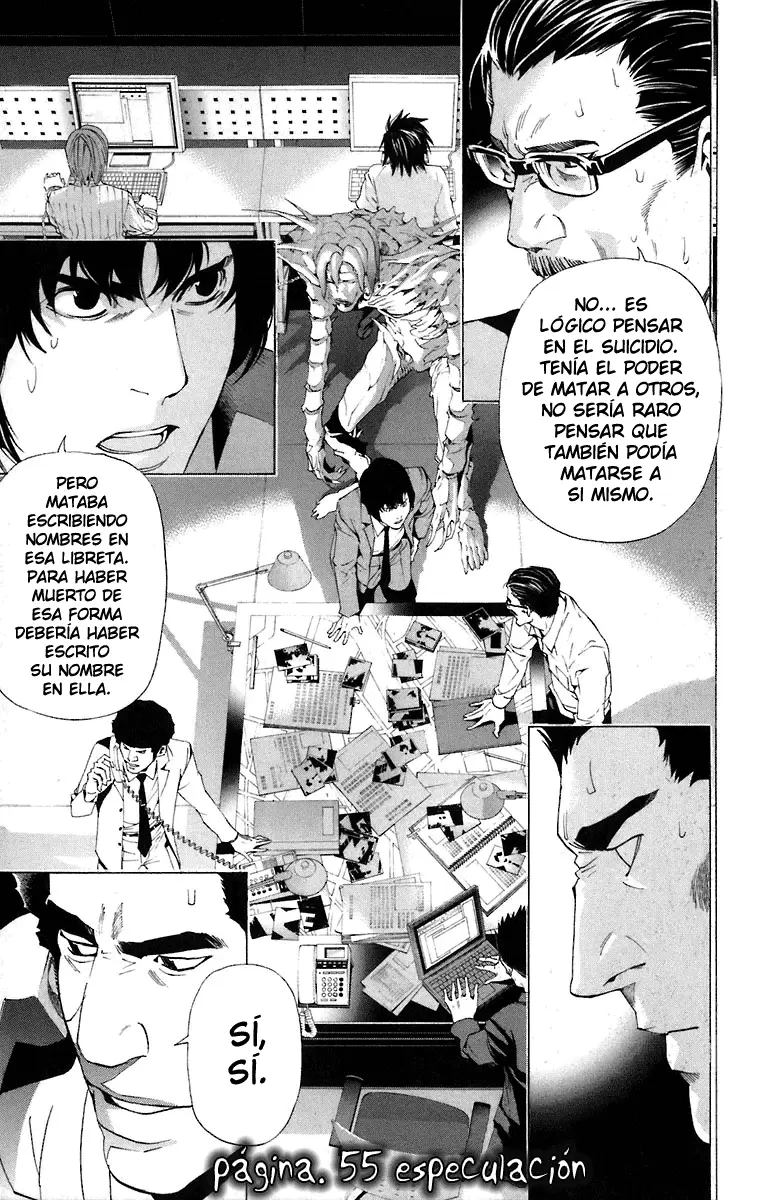 Death Note capítulo 55, página 1