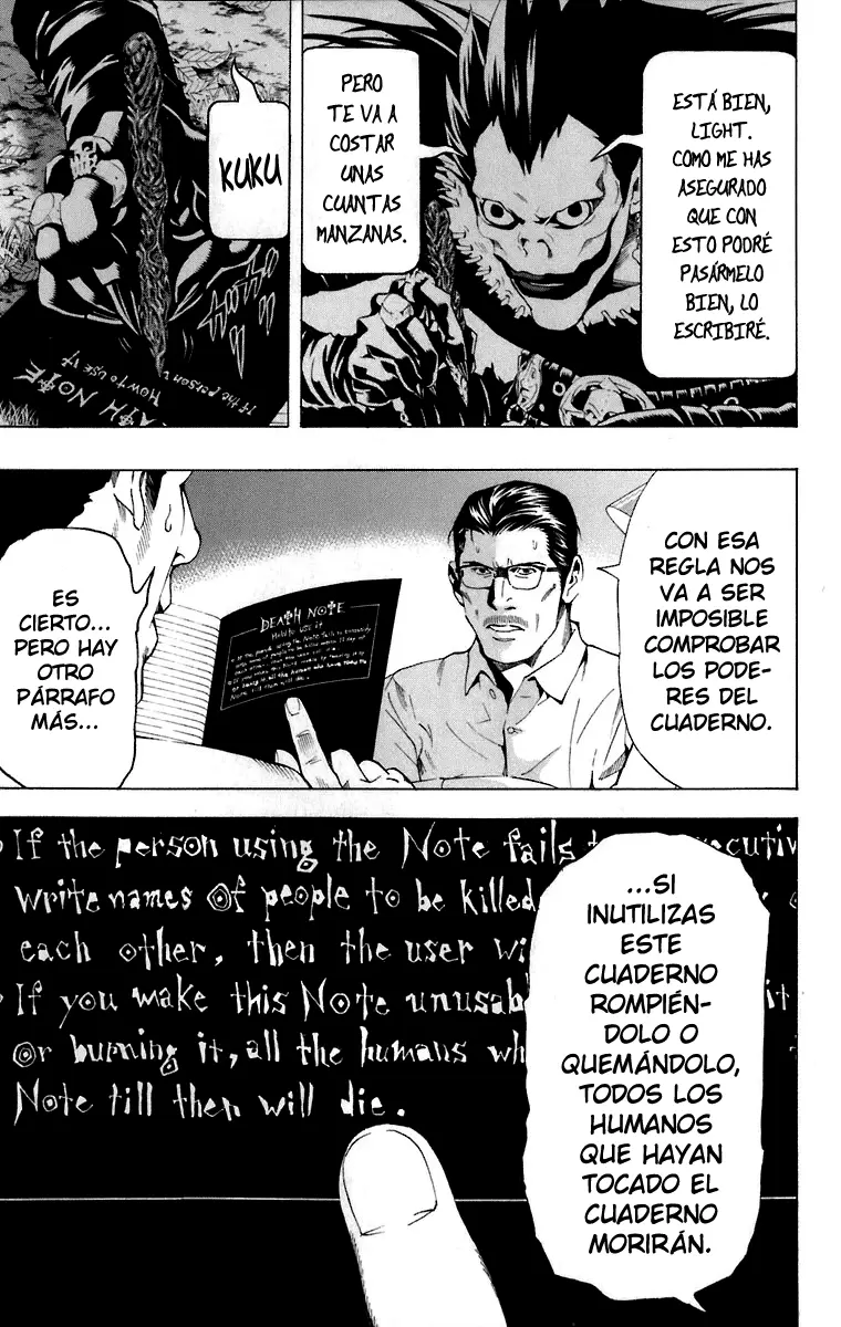 Death Note capítulo 55, página 7