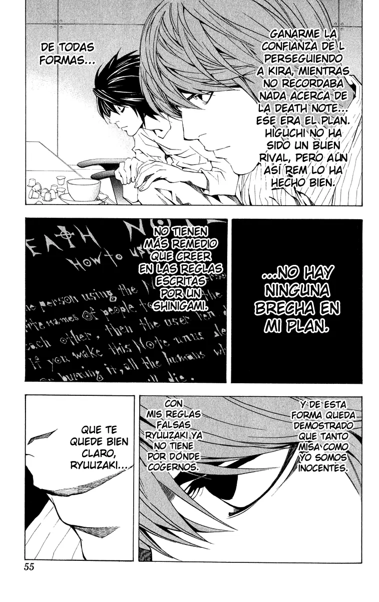 Death Note capítulo 55, página 9