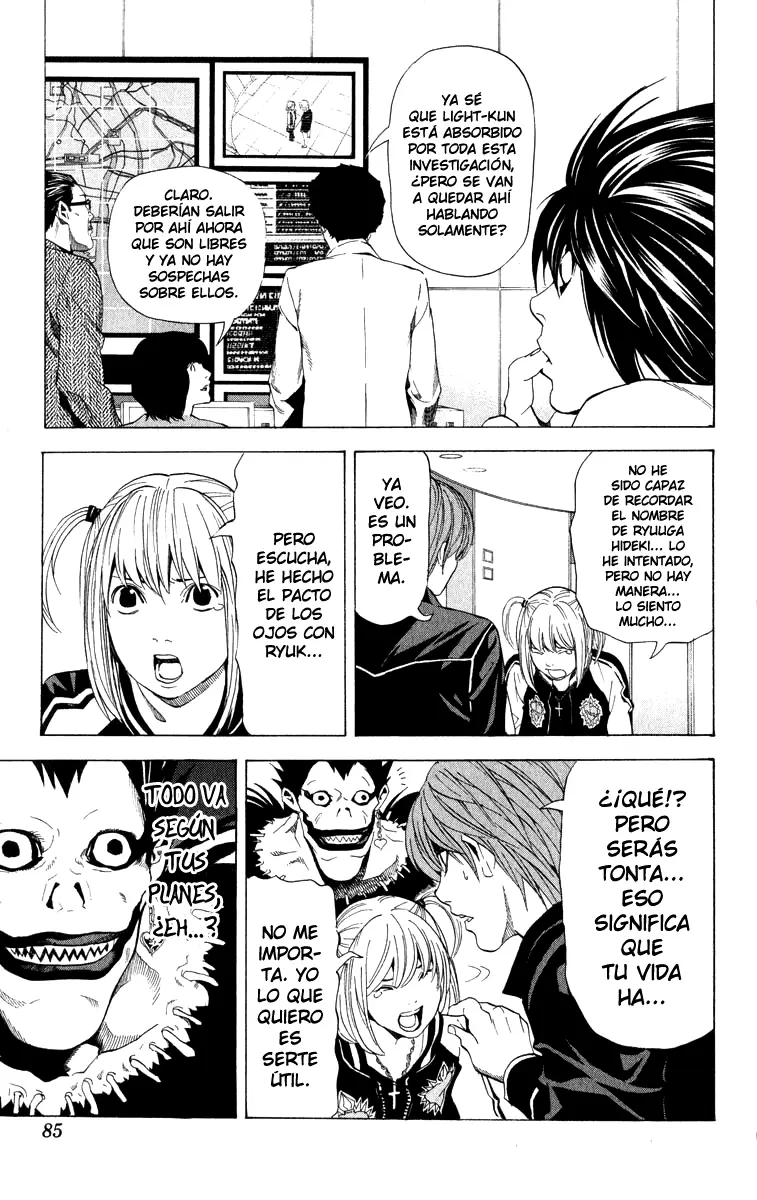 Death Note capítulo 56, página 17