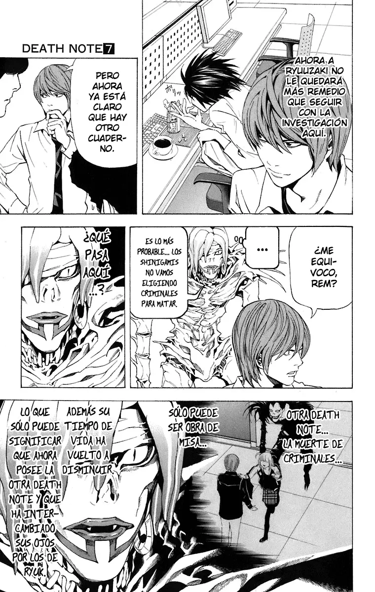 Death Note capítulo 57, página 7