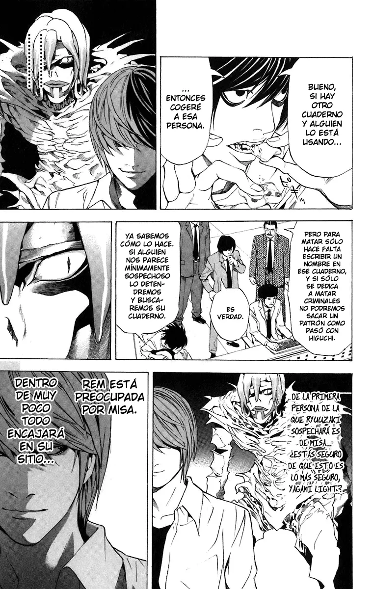 Death Note capítulo 57, página 9