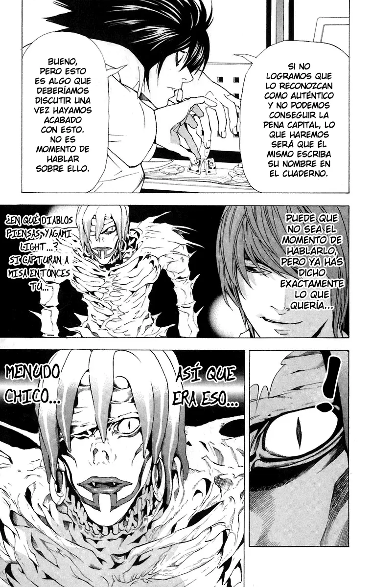 Death Note capítulo 57, página 11