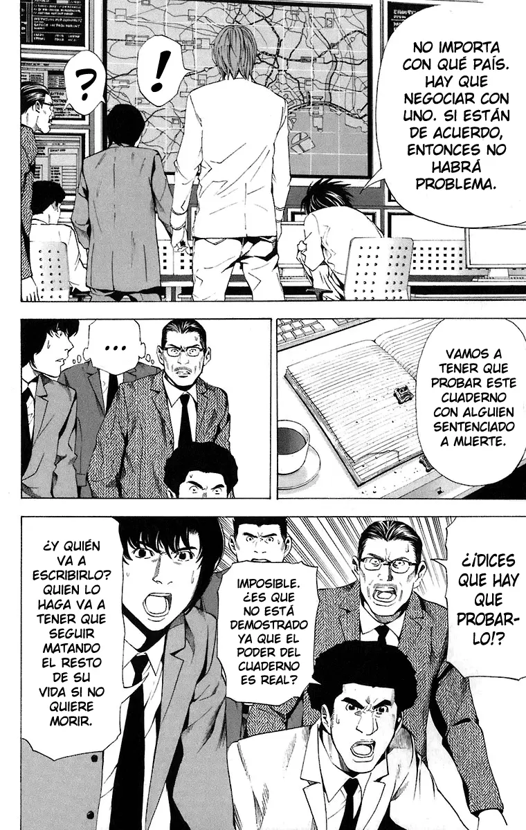 Death Note capítulo 57, página 18