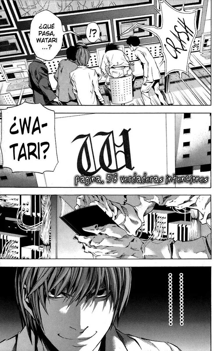 Death Note capítulo 58, página 1