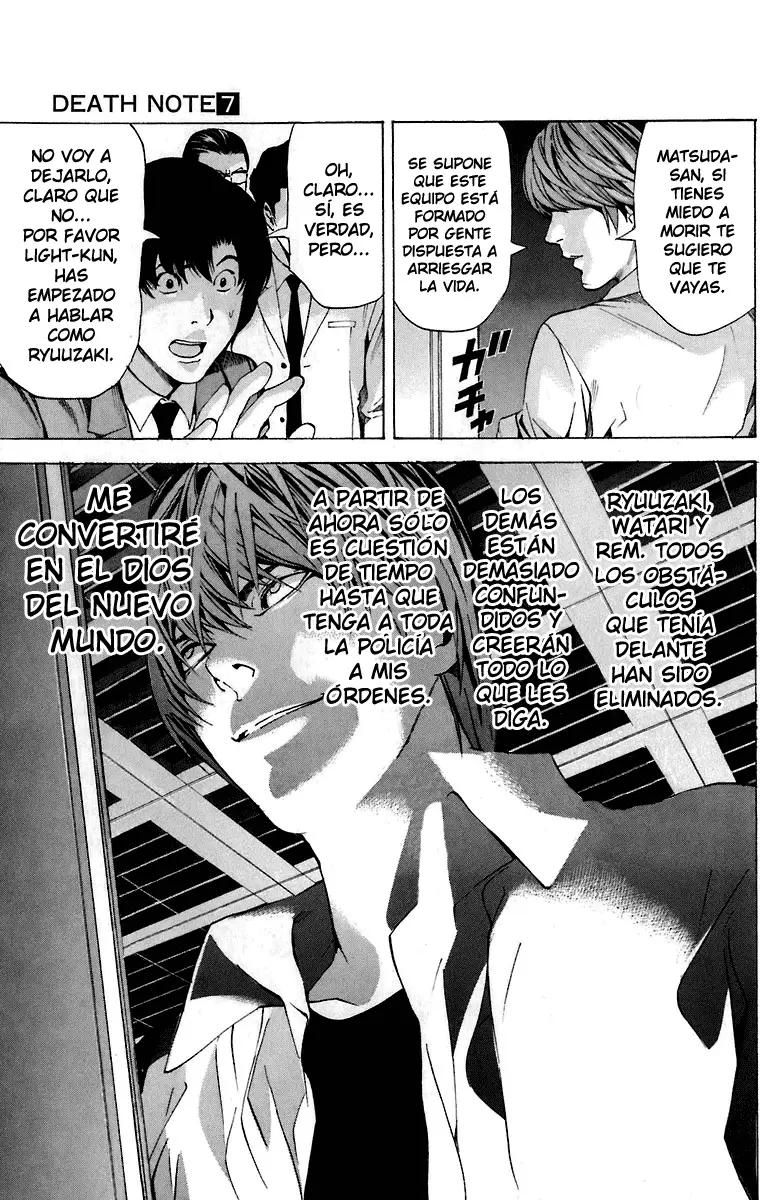 Death Note capítulo 58, página 18