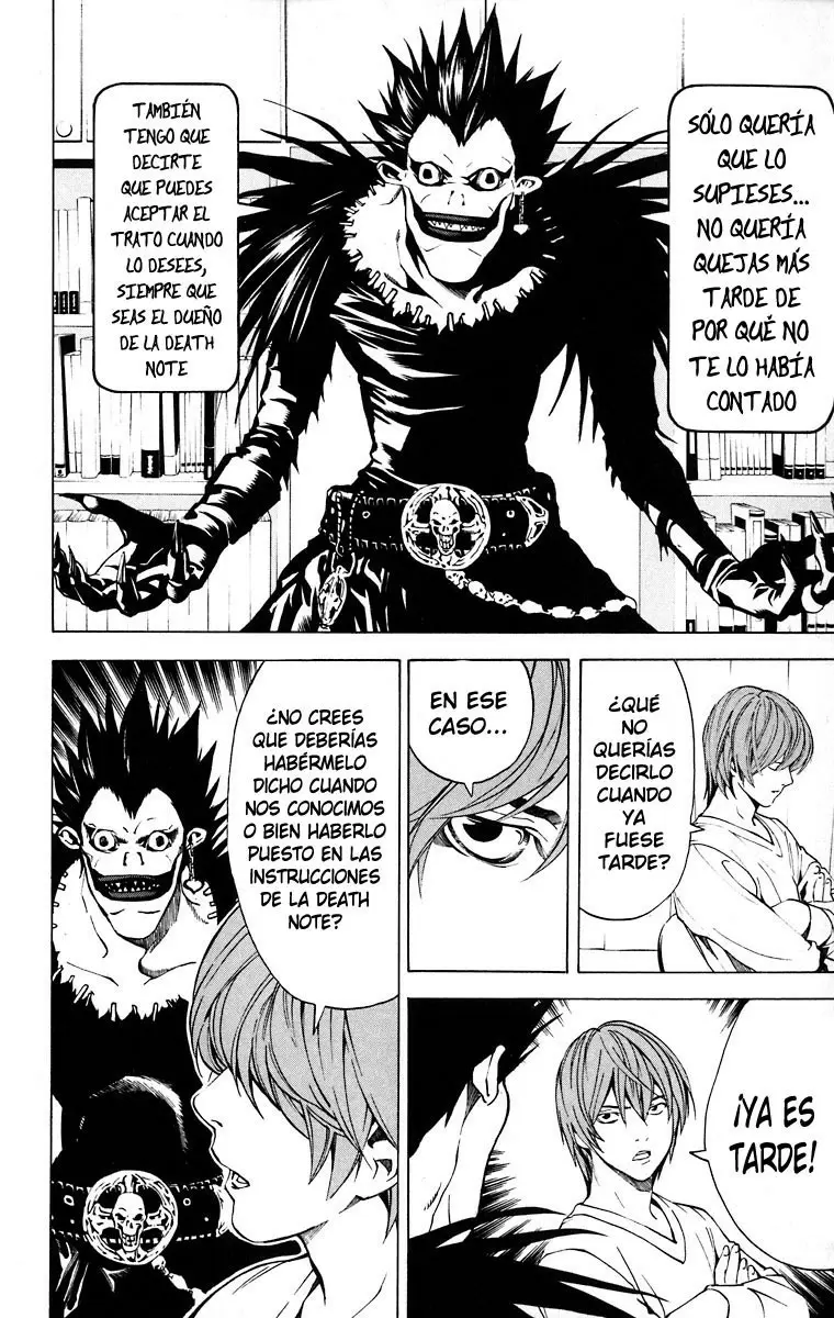 Death Note capítulo 6, página 4
