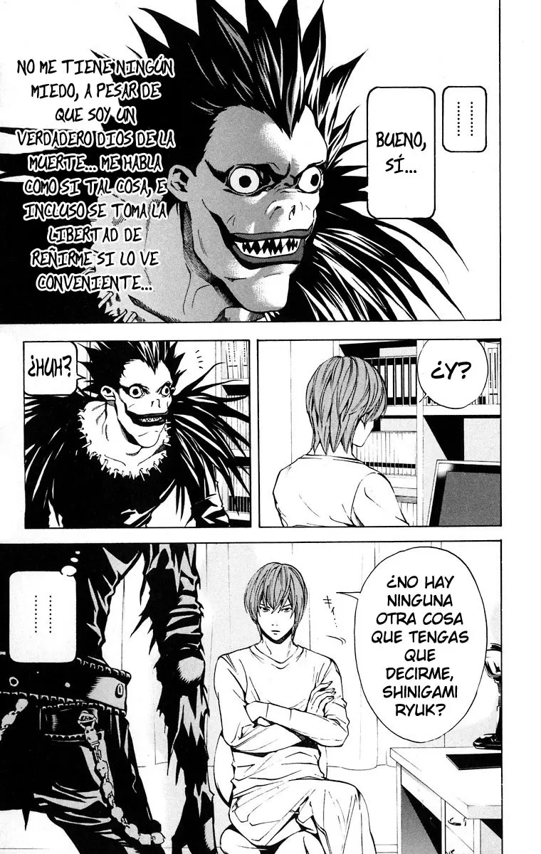 Death Note capítulo 6, página 5