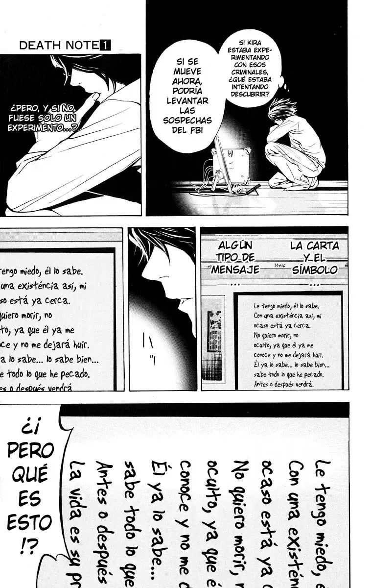 Death Note capítulo 6, página 19