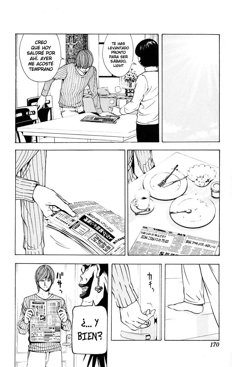 Death Note capítulo 6, página 20