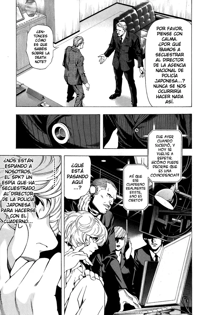 Death Note capítulo 60, página 33