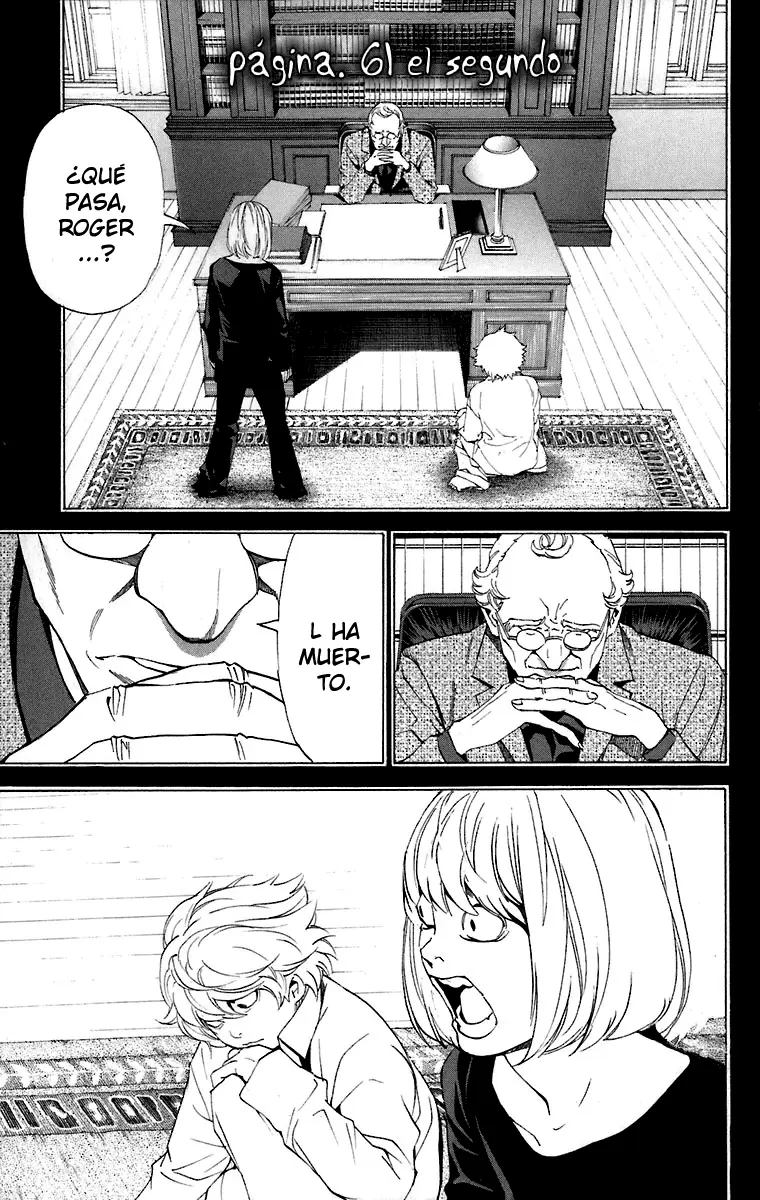 Death Note capítulo 61, página 1