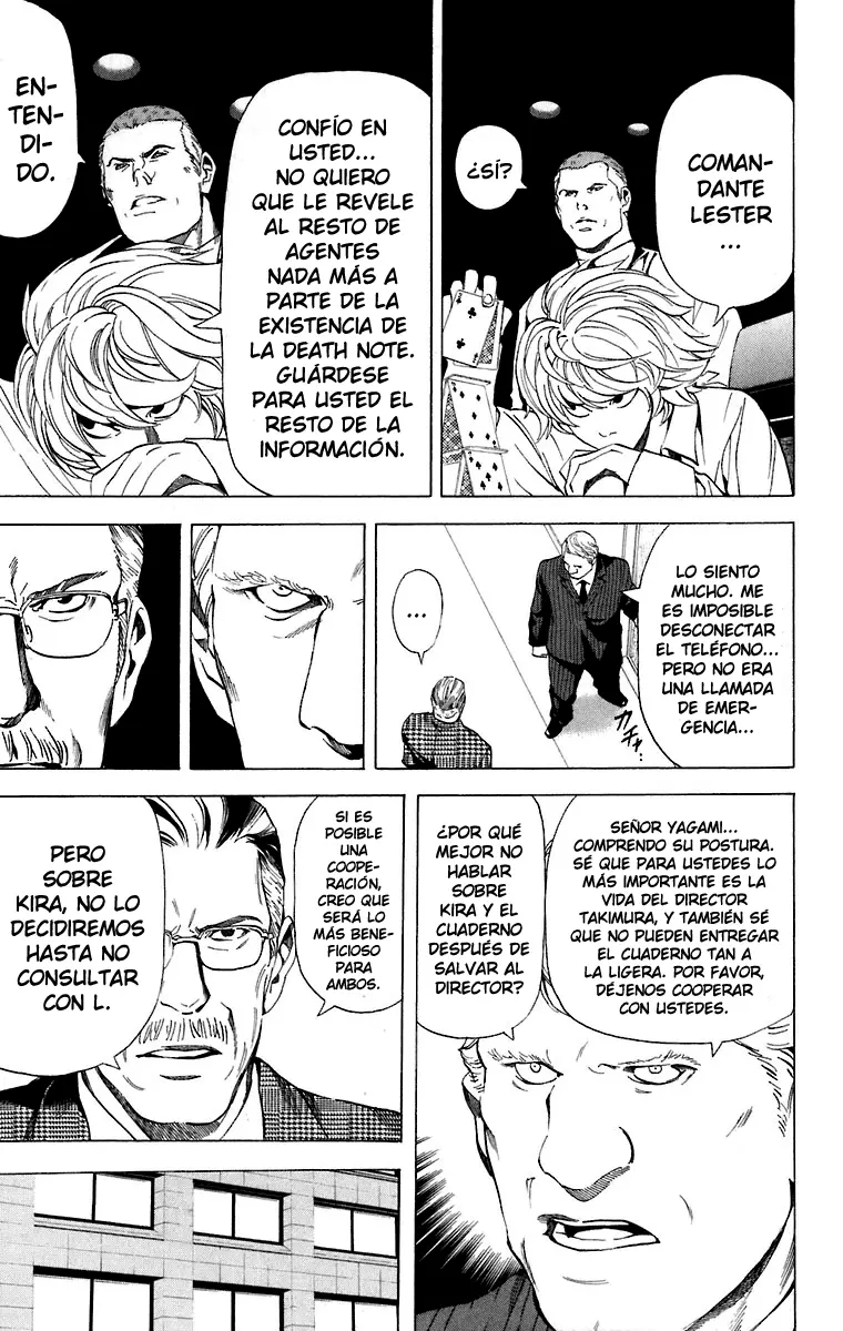 Death Note capítulo 61, página 11