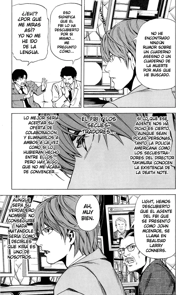 Death Note capítulo 61, página 13