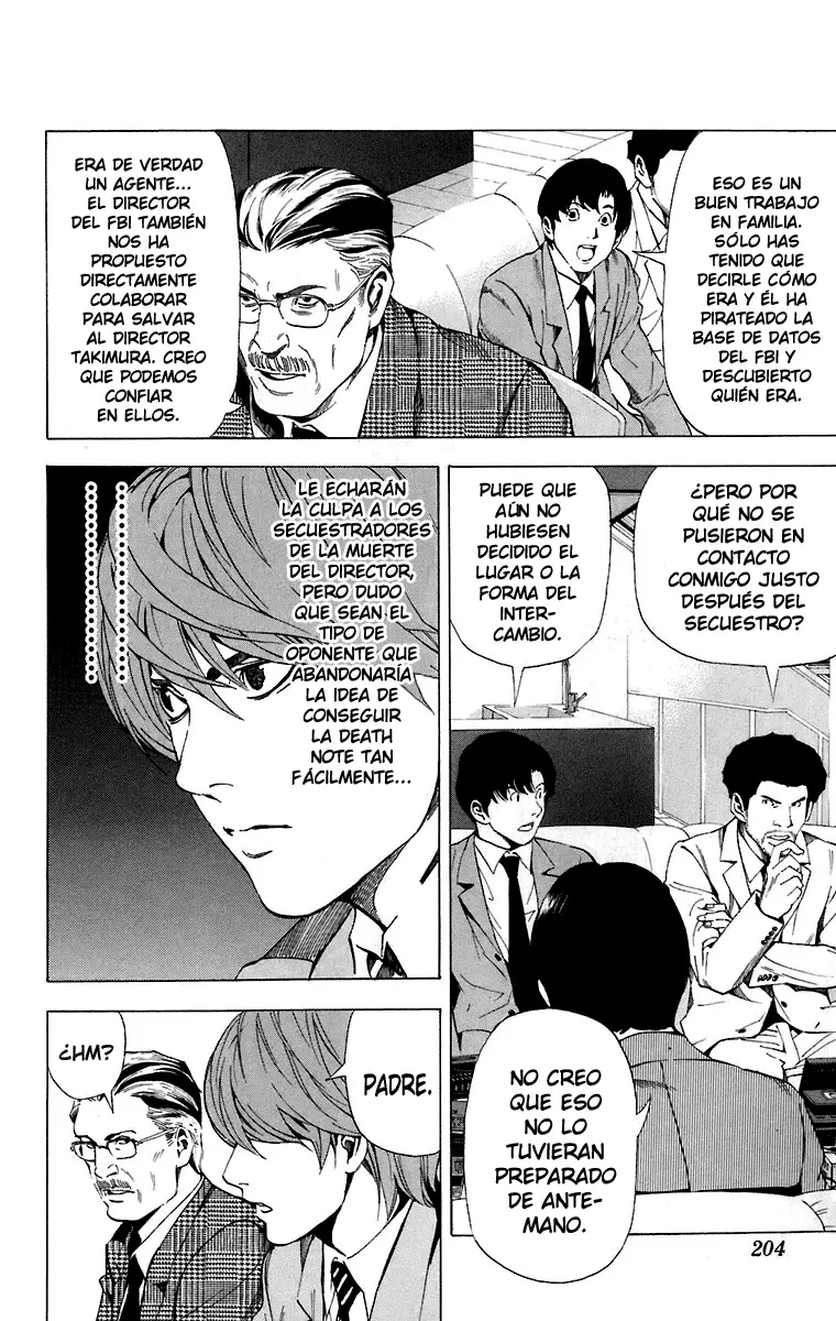 Death Note capítulo 61, página 14