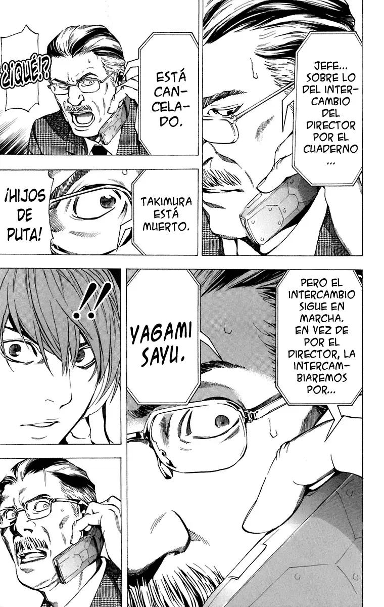 Death Note capítulo 61, página 17
