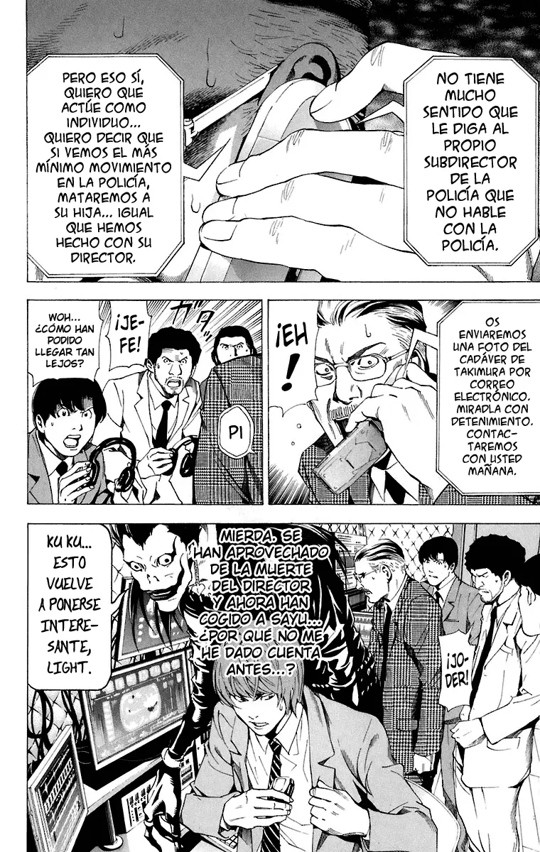 Death Note capítulo 61, página 18