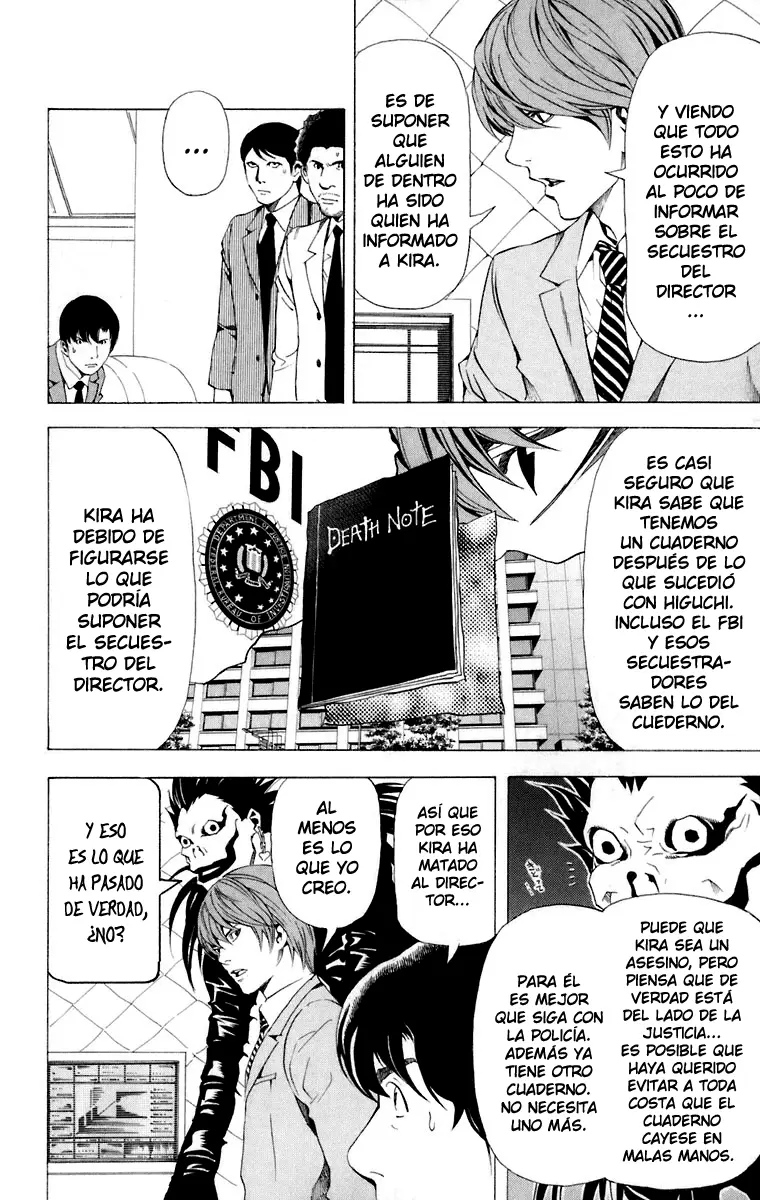 Death Note capítulo 62, página 11