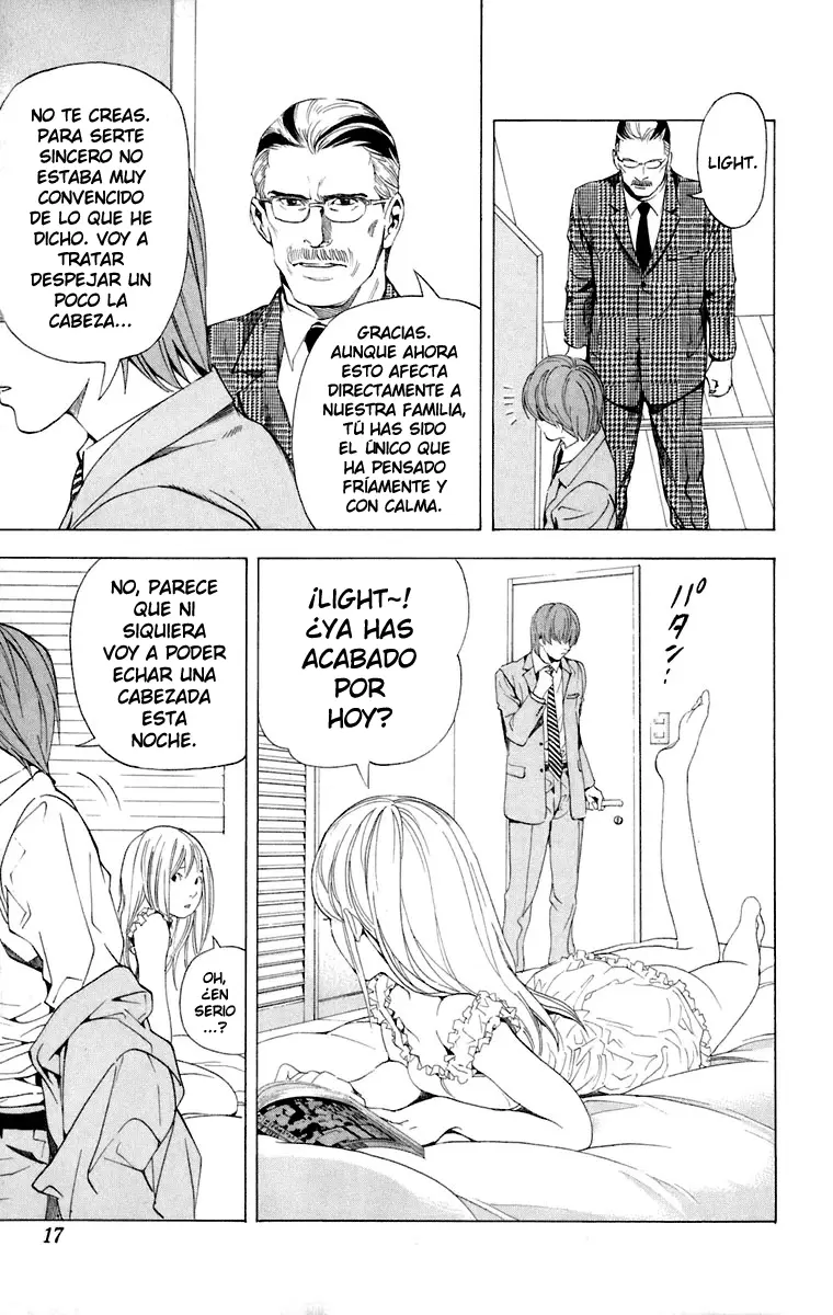Death Note capítulo 62, página 16