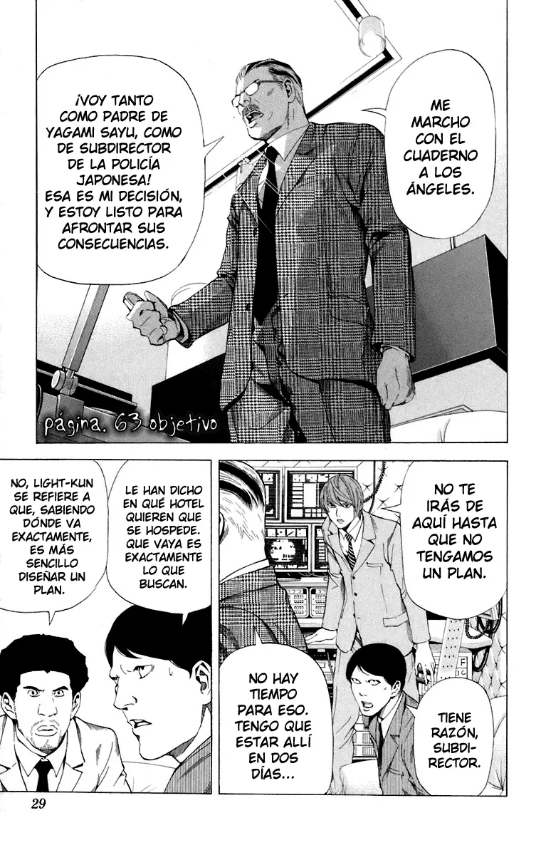 Death Note capítulo 63, página 1