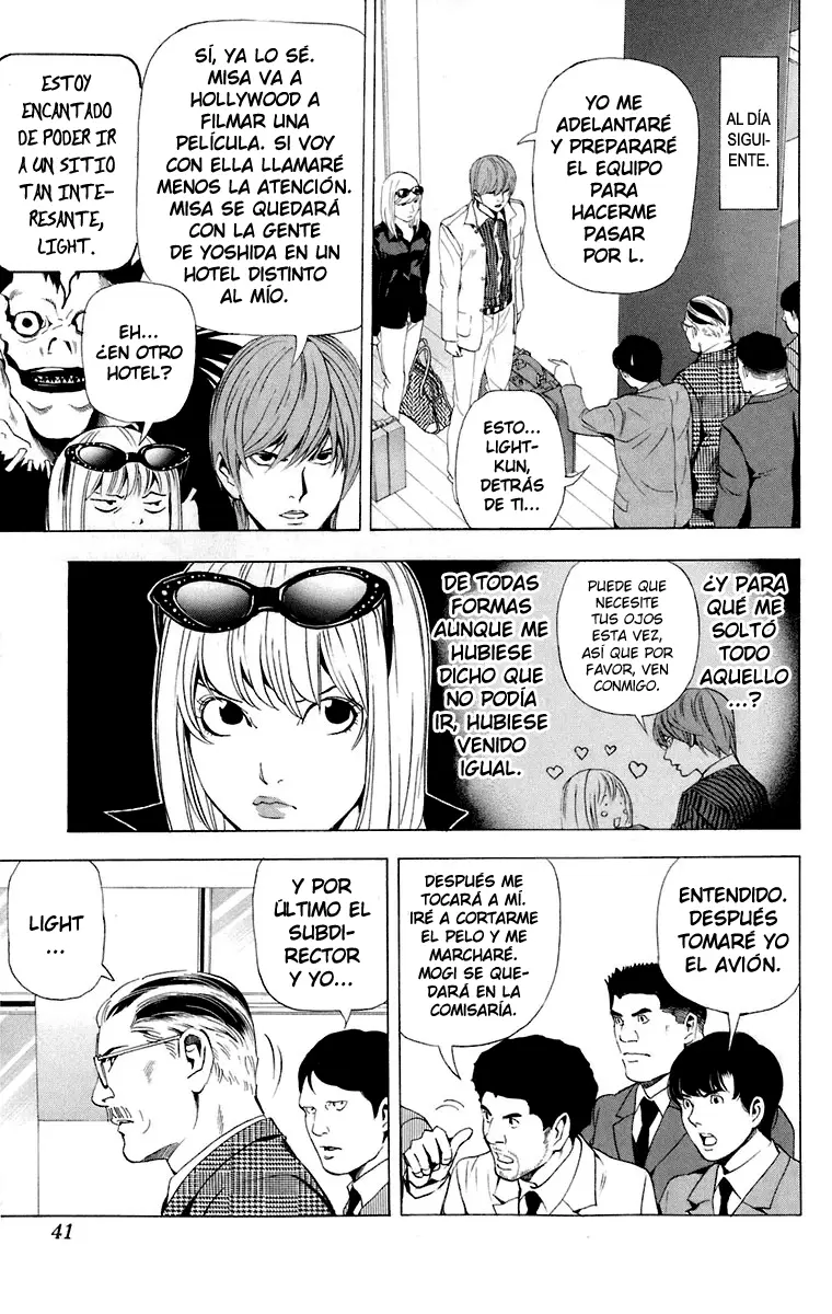 Death Note capítulo 63, página 13