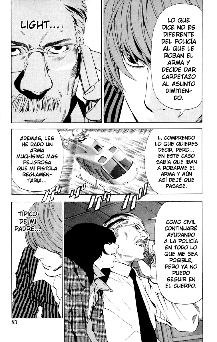 Death Note capítulo 65, página 7