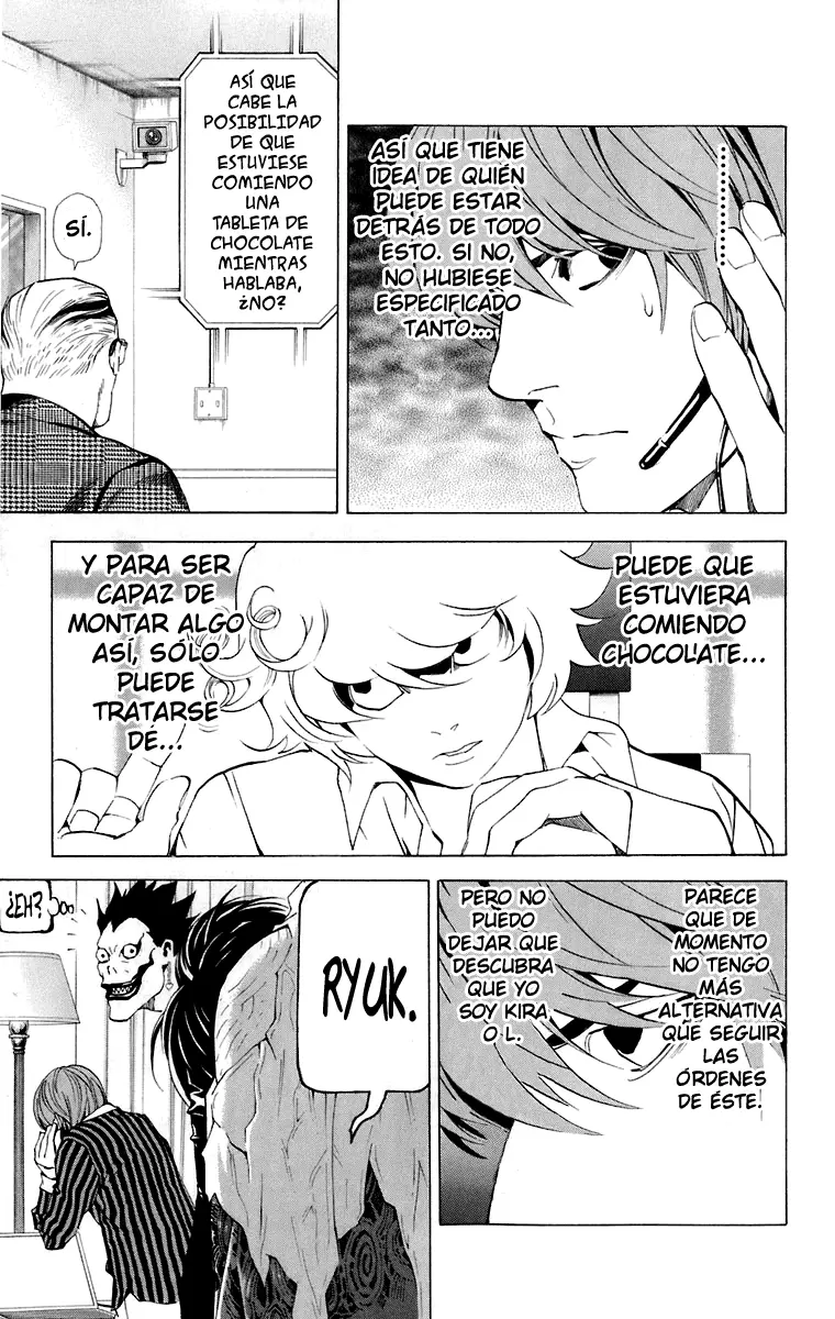 Death Note capítulo 65, página 17