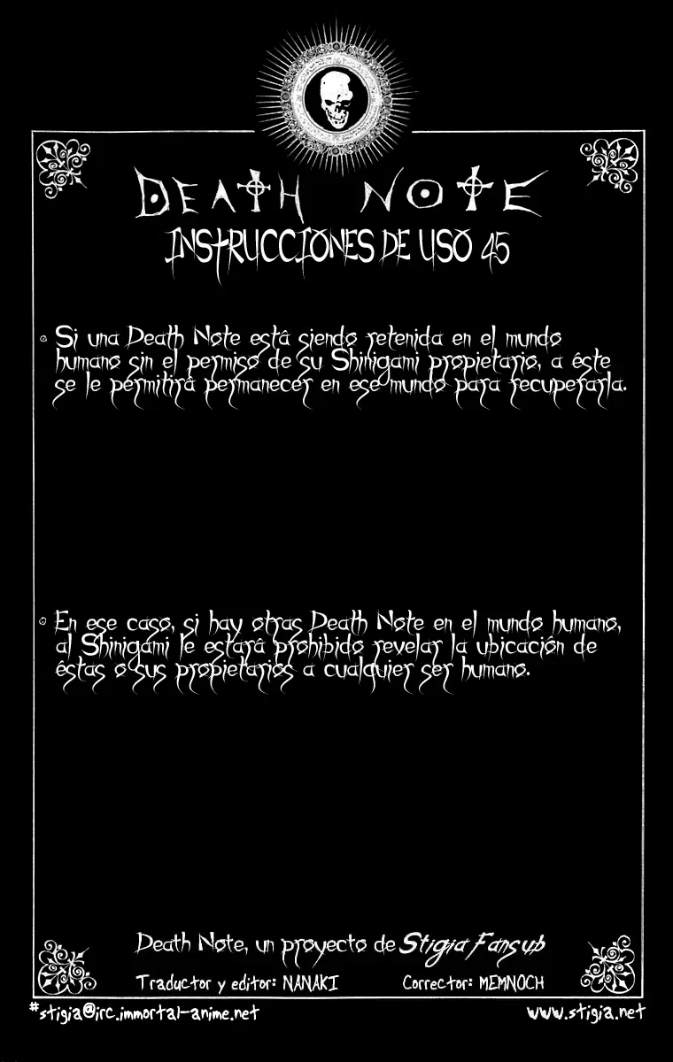 Death Note capítulo 65, página 20