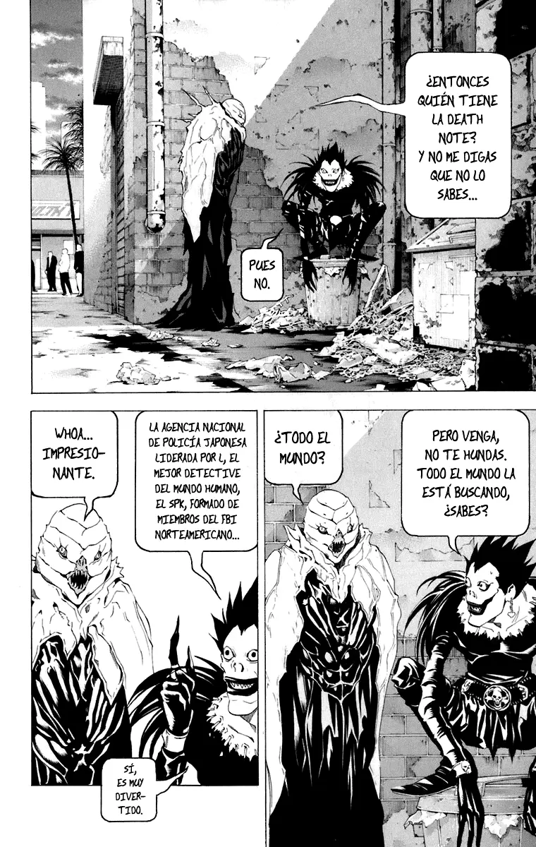 Death Note capítulo 66, página 2