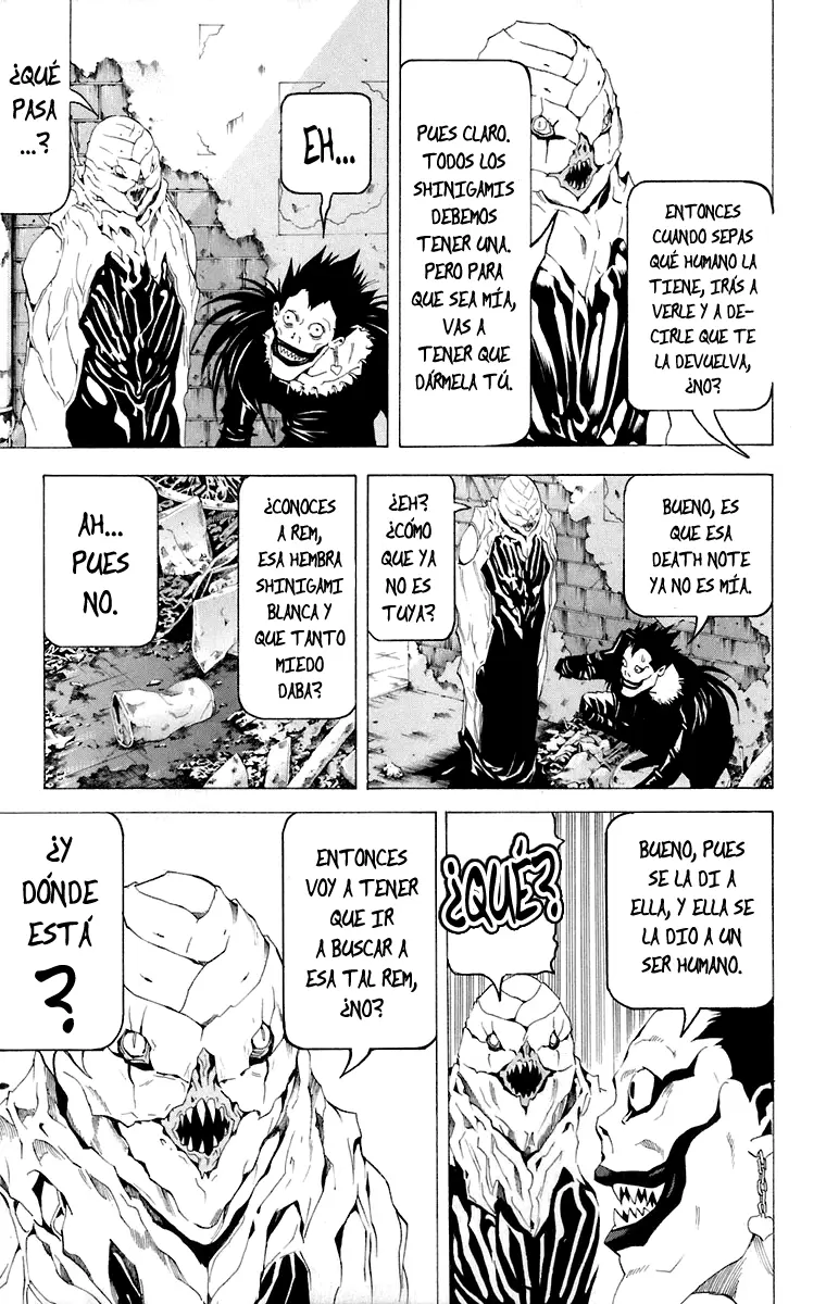 Death Note capítulo 66, página 3