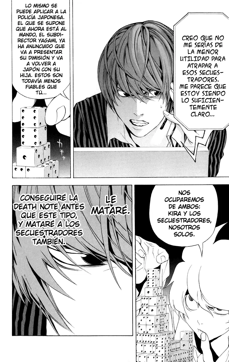 Death Note capítulo 66, página 8