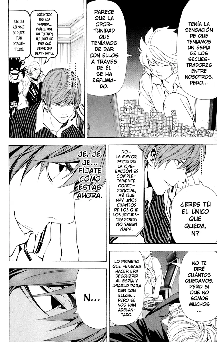 Death Note capítulo 66, página 12