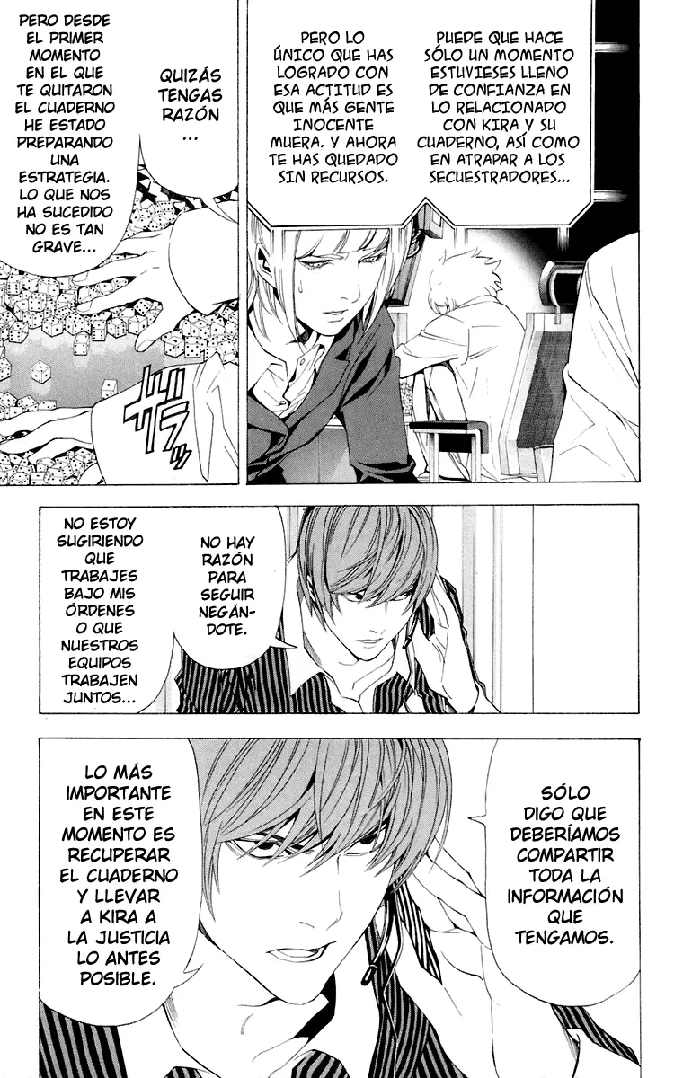 Death Note capítulo 66, página 13